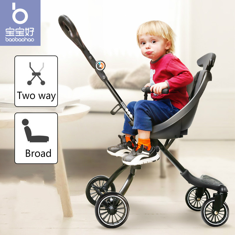 Baby Stroller Foldable Lightweight Two-way Four-wheel High Landscape Children Slip Baby Artifact for Buggy Folding
Baby Stroller Foldable Lightweight Two-way Four-wheel High Landscape Children Slip Baby Artifact for Buggy Folding