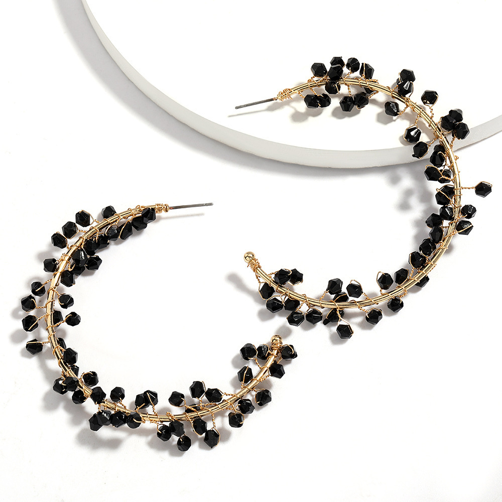 Fashion simple style simple personality C shape acrylic Flower Korean earrings female temperament fashion ins style earrings
Fashion simple style simple personality C shape acrylic Flower Korean earrings female temperament fashion ins style earrings