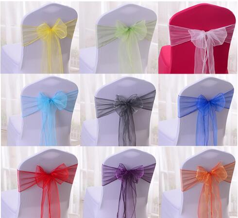50pcs/set High Quality Organza Chair Sashes Wedding Chair Knot Cover Decoration Bow Band Belt Ties For Weddings Banquet
50pcs/set High Quality Organza Chair Sashes Wedding Chair Knot Cover Decoration Bow Band Belt Ties For Weddings Banquet