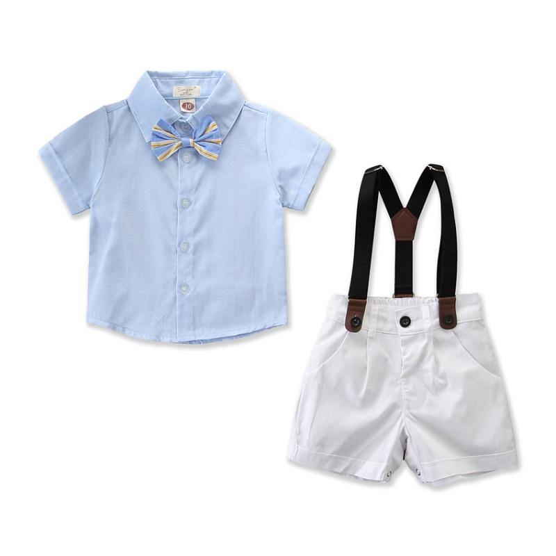 1-5Y 3Pcs Infant Kid Boys Gentleman Outfit Bowtie Blue Shirt Top Bib Shorts Jumpsuit Summer Boys Formal Clothes Set
1-5Y 3Pcs Infant Kid Boys Gentleman Outfit Bowtie Blue Shirt Top Bib Shorts Jumpsuit Summer Boys Formal Clothes Set