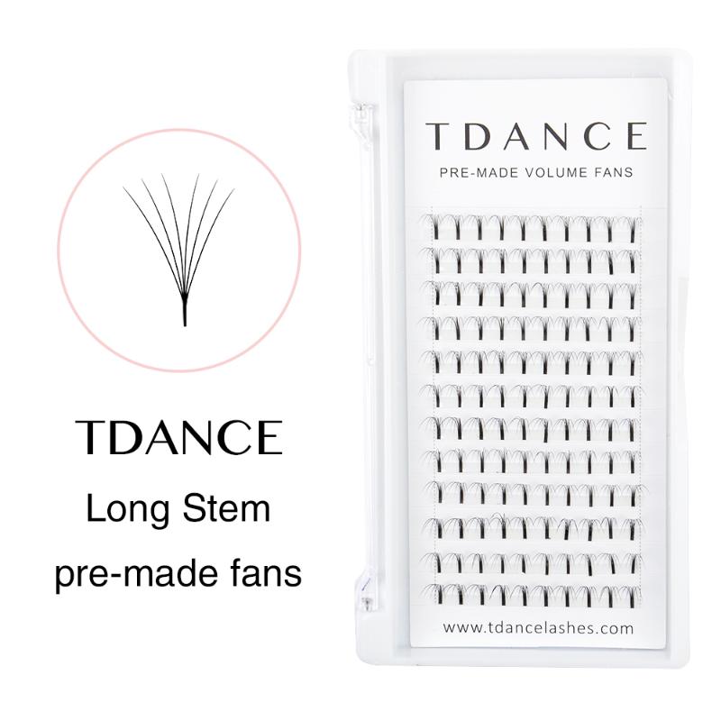 TDANCE Long Stem Premade fans 3D 4D 5D 6D Heat Bonded Lashes Russian VolumeFaux Mink Lash Extension make up tools
TDANCE Long Stem Premade fans 3D 4D 5D 6D Heat Bonded Lashes Russian VolumeFaux Mink Lash Extension make up tools