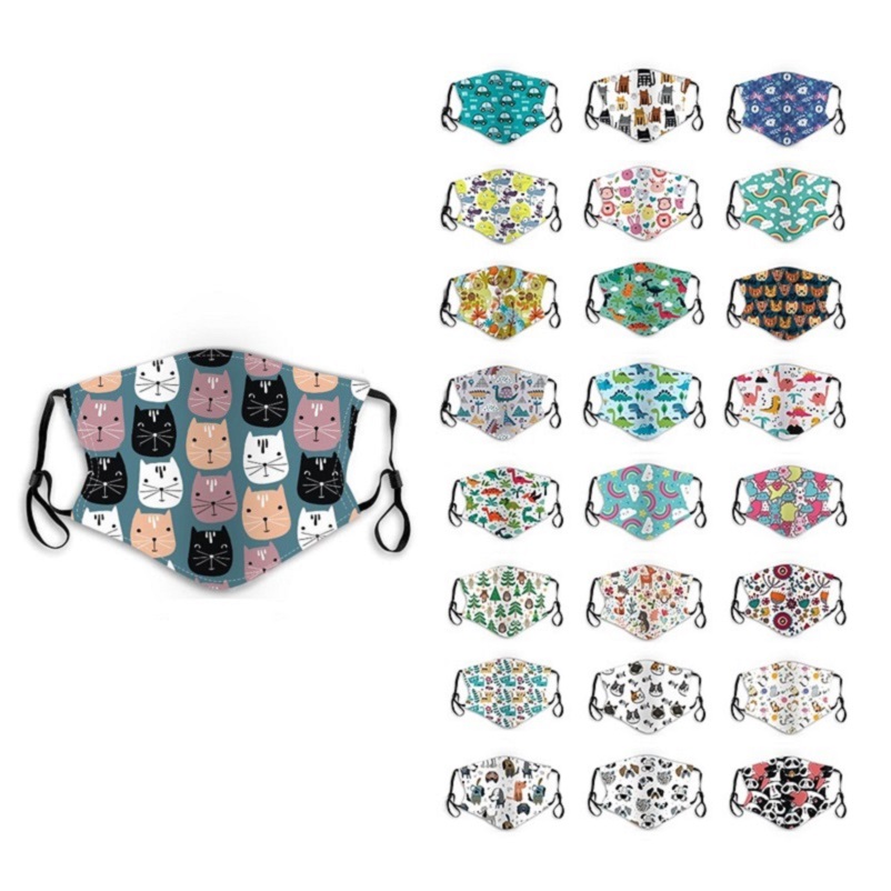 Kids Adjustable Mask 3D Cartoon Face Masks With Pocket for Filter Breather Anti Dust Children Dustproof Protective Designer
Kids Adjustable Mask 3D Cartoon Face Masks With Pocket for Filter Breather Anti Dust Children Dustproof Protective Designer