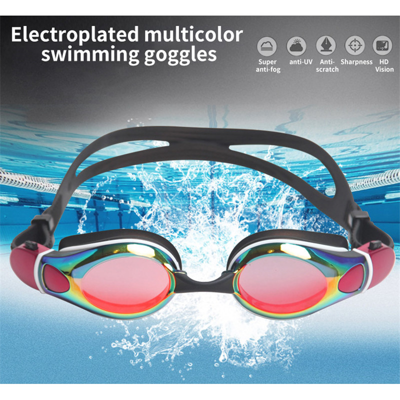 Anti-fog Swimming Goggles Waterproof HD Colorful Silicone Eye Protection Adult Swimming Goggles Plating
Anti-fog Swimming Goggles Waterproof HD Colorful Silicone Eye Protection Adult Swimming Goggles Plating