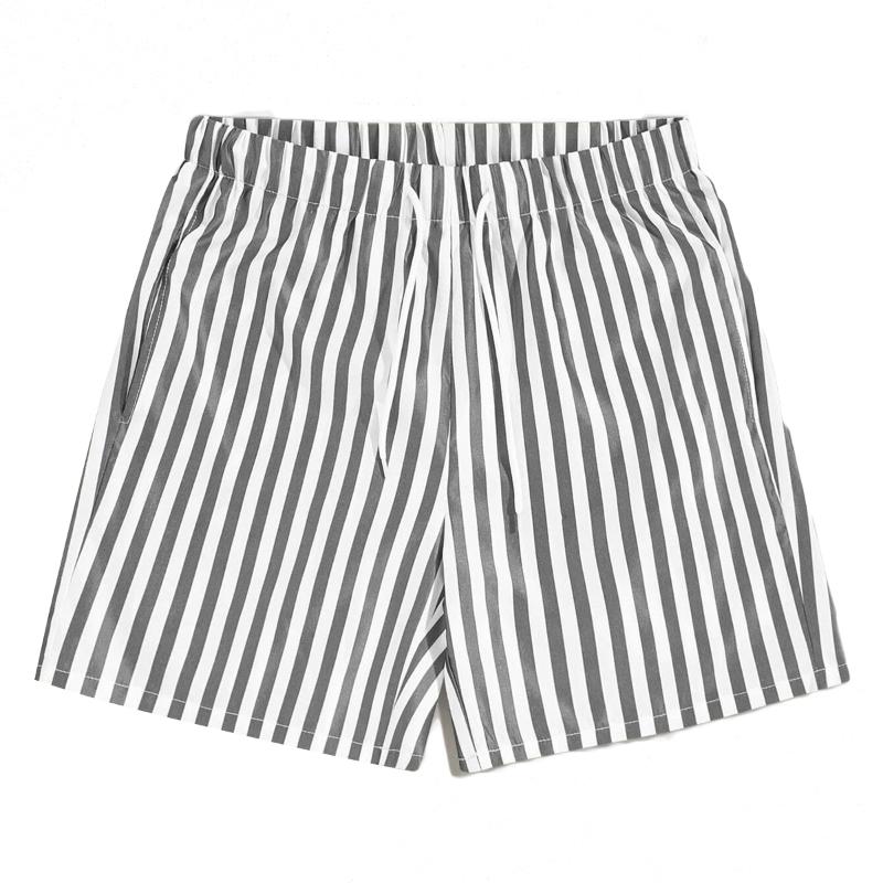 Men Casual Shorts Striped Loose Shorts 2020 Summer Beach Fashion Male Causal Knee Length Male Clothes, Gray
Men Casual Shorts Striped Loose Shorts 2020 Summer Beach Fashion Male Causal Knee Length Male Clothes, Gray