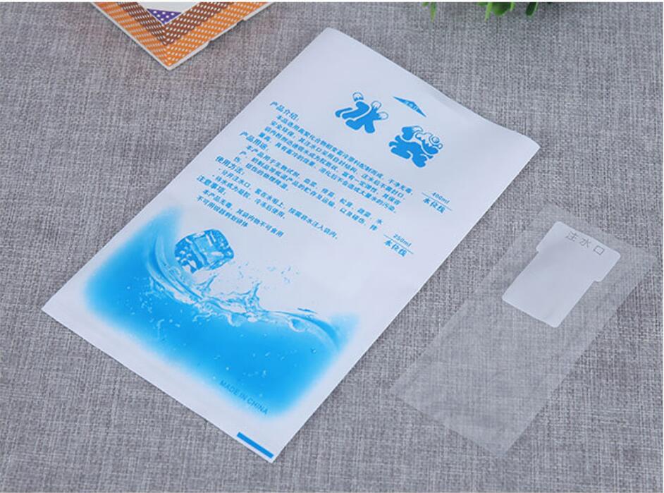 Fedex&DHL Food Fresh-keeping Ice Bag Reusable Freezer PE Ice Pack Gel food refrigerated Bags express plastic cooler bags custom logo