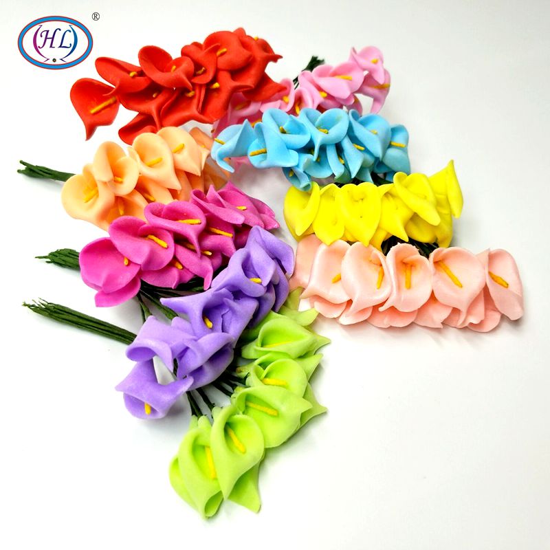 HL 12pcs/lot Festival Supplies Home Decorations Flower Bouquet DIY Wedding Artificial, Color 03
HL 12pcs/lot Festival Supplies Home Decorations Flower Bouquet DIY Wedding Artificial, Color 03