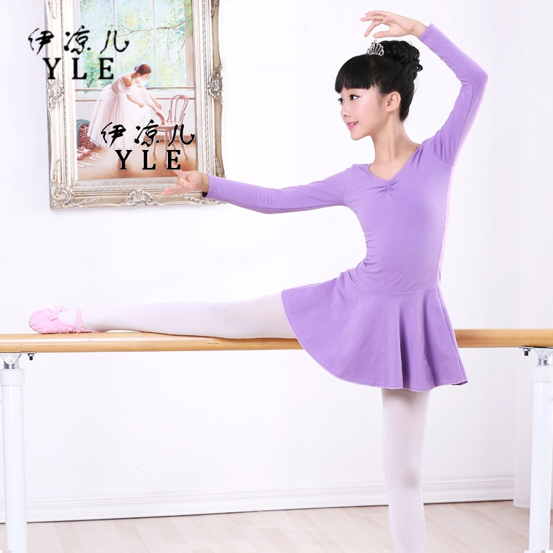 Long Sleeve Children's Ballet Dance Costume Girls Pure Cotton Bowknot Ballet Dance Dress Autumn Openable Crotch Dress Wear, Pink
Long Sleeve Children's Ballet Dance Costume Girls Pure Cotton Bowknot Ballet Dance Dress Autumn Openable Crotch Dress Wear, Pink