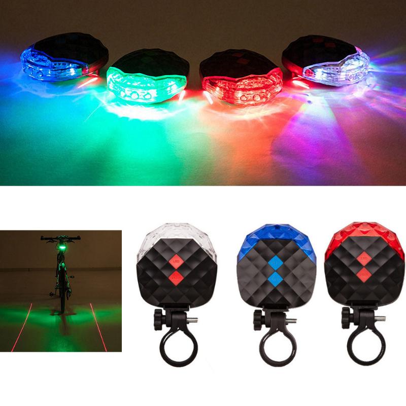 Bike Bicycle Warning LED Lights 5 LED Flashing Lamp 2 Laser Tail Light Rear Cycling Bicycle Safety Warning Accessories
Bike Bicycle Warning LED Lights 5 LED Flashing Lamp 2 Laser Tail Light Rear Cycling Bicycle Safety Warning Accessories
