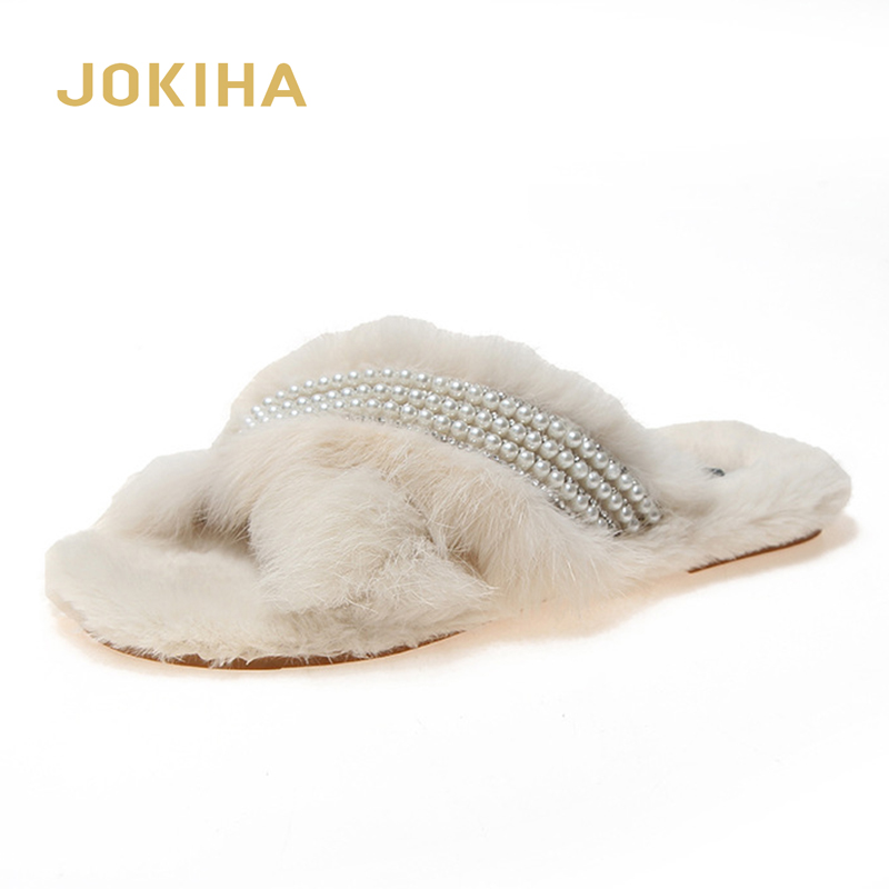 Women slippers Winter Shoes Flat Sweet Home Slippers Woman Indoor Fur Warm Soft Slip Female Slipper, Black
Women slippers Winter Shoes Flat Sweet Home Slippers Woman Indoor Fur Warm Soft Slip Female Slipper, Black