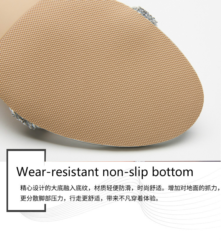 2022 Summer New Sequins Women Shoes Sexy Stiletto High Heels Round Toe Open Toe Hollow Fashion Sandals Party Designer Shoes