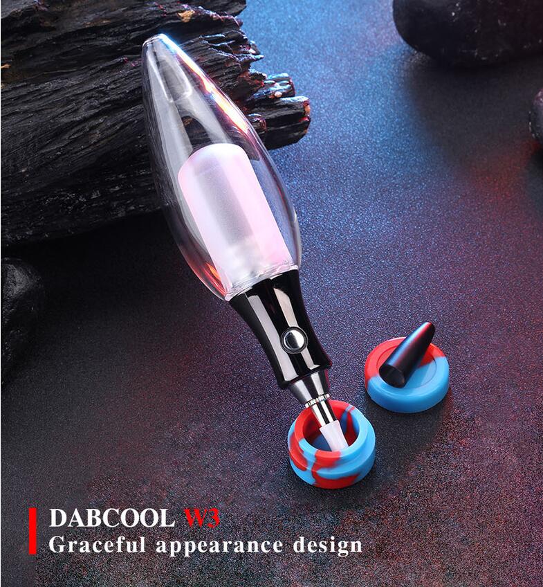 

Exseed Dabcool W3 Mini Dab Rig Wax Concentrate Oil Kit VV 400mAh Battery Glass Filter Bubbler ENail Vaporizer Free DHL