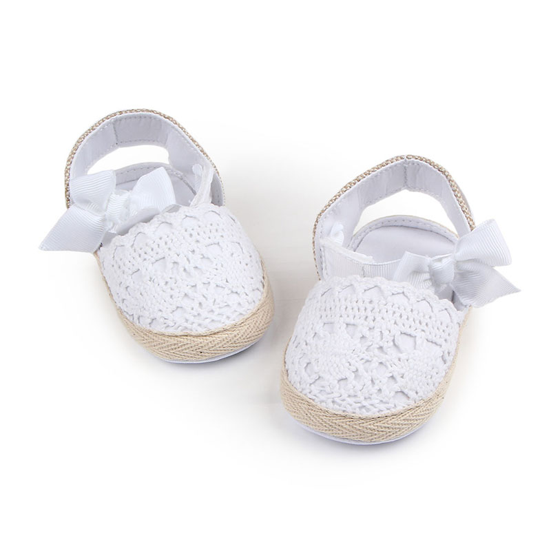 Cute Baby Shoes Hollow Linen Toddler Walking Shoes Bowknot Comfortable Non-slip Newborn Infant Baby, White 11cm
Cute Baby Shoes Hollow Linen Toddler Walking Shoes Bowknot Comfortable Non-slip Newborn Infant Baby, White 11cm