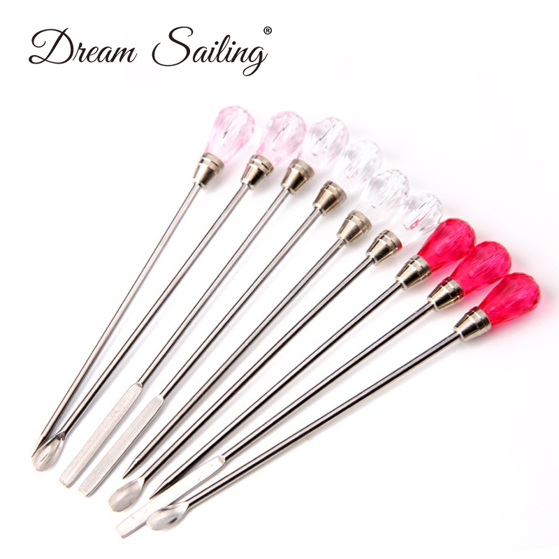 Nail Art Acrylic Polish Mixing Tool Stirring Tool Manicure Whisk Mixer Stainless Steel Acrylic Diamond 3 pieces
Nail Art Acrylic Polish Mixing Tool Stirring Tool Manicure Whisk Mixer Stainless Steel Acrylic Diamond 3 pieces