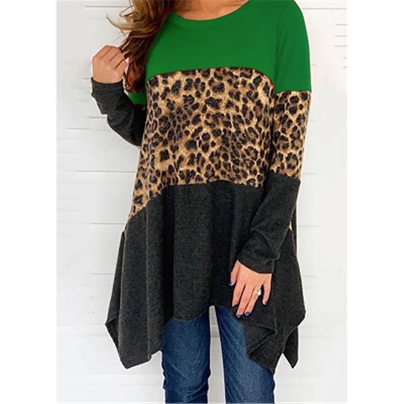 Leopard Printing Splice Women Dress Fashion Trend Round Neck Long Sleeve Casual Dresses Female Autumn New Knitted Sheath Slash Dress, Red
Leopard Printing Splice Women Dress Fashion Trend Round Neck Long Sleeve Casual Dresses Female Autumn New Knitted Sheath Slash Dress, Red