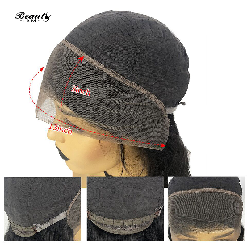 Straight Lace Front Human Hair Wigs For Black Woman Pre Plucked 150 Density 13x4 Lace Front Wig Brazilian Remy Hair Wigs new