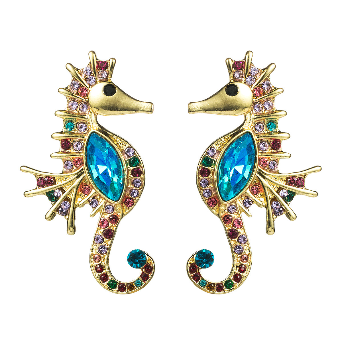 Creative fashion exaggerated seahorse Diamond Glass Diamond rhinestone full diamond earrings women's fashion earring
Creative fashion exaggerated seahorse Diamond Glass Diamond rhinestone full diamond earrings women's fashion earring