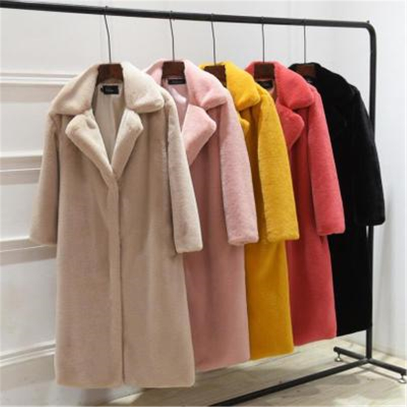 Mid-Length Fur Coat Female 2020 Winter Fashion New Imitation Mink Velvet Plus Size Thick Warm Imitation Fur Coat Tide 076, Yellow
Mid-Length Fur Coat Female 2020 Winter Fashion New Imitation Mink Velvet Plus Size Thick Warm Imitation Fur Coat Tide 076, Yellow