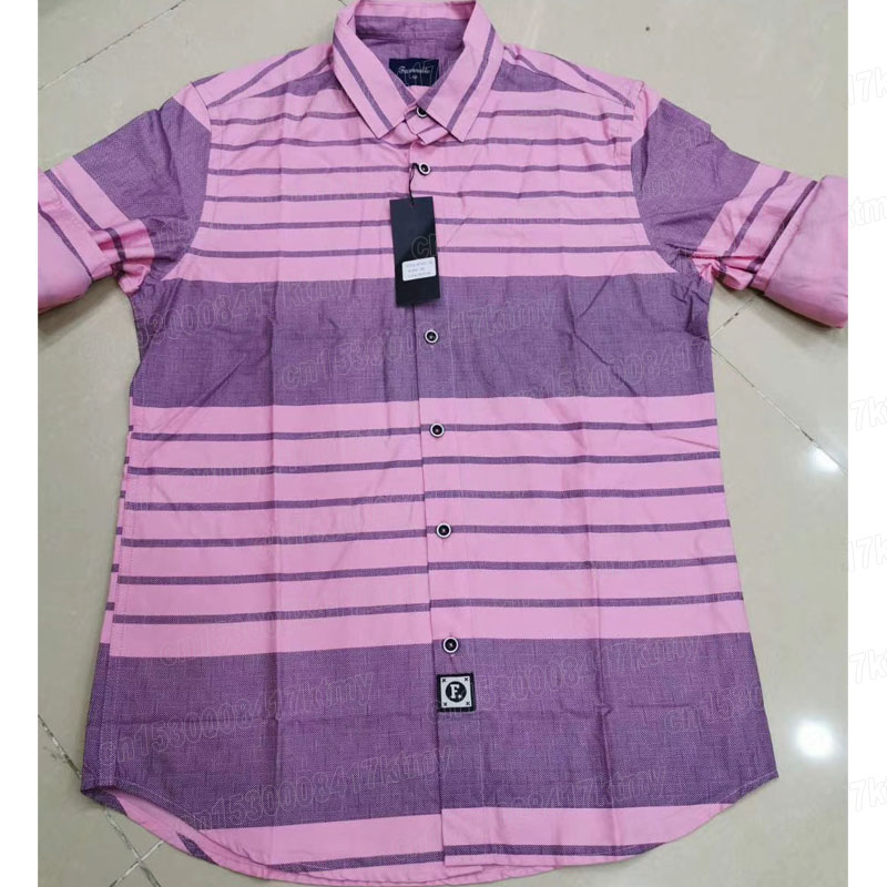 Men's long sleeve shirt brand design cotton faconnable casual striped shirt Male camisa blouse shirts masculina homme male tops, Lavender
Men's long sleeve shirt brand design cotton faconnable casual striped shirt Male camisa blouse shirts masculina homme male tops, Lavender