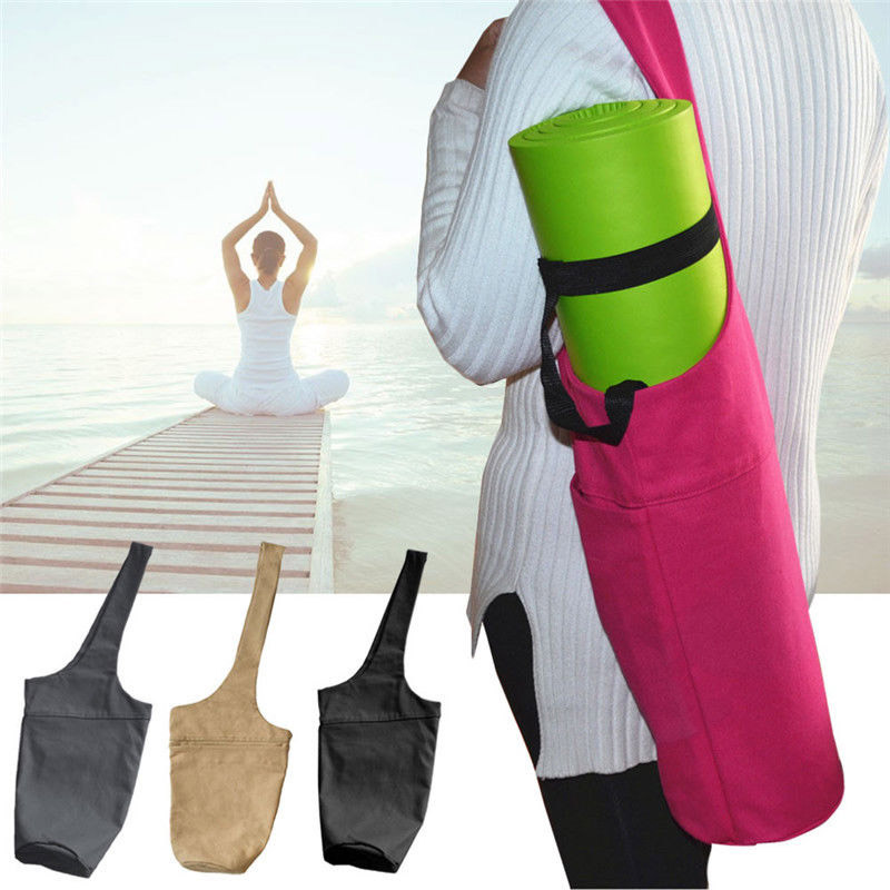 Canvas Yoga Mat Bag Ergonomic Durable Multifunctional Carry Bag Sports Bags WHShopping, Grey
Canvas Yoga Mat Bag Ergonomic Durable Multifunctional Carry Bag Sports Bags WHShopping, Grey