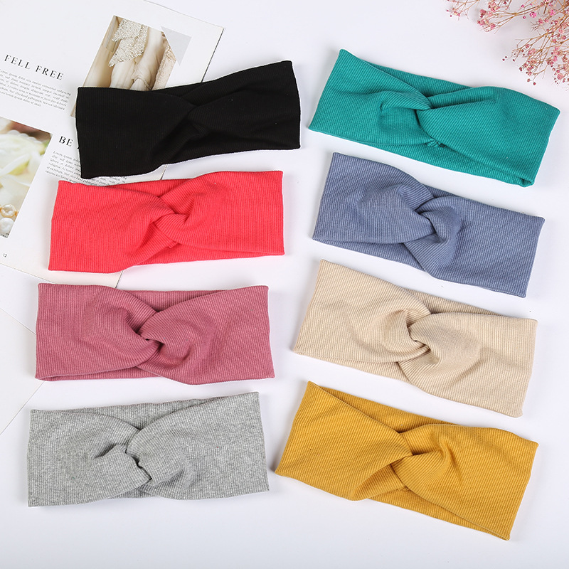 8Pcs/Lot Solid Color Tie Knot Knitted Cotton Elastic Hair Band Girls Soft Wide Side Women Headband Wholesale Hair Accessories, 8(8pcs)
8Pcs/Lot Solid Color Tie Knot Knitted Cotton Elastic Hair Band Girls Soft Wide Side Women Headband Wholesale Hair Accessories, 8(8pcs)