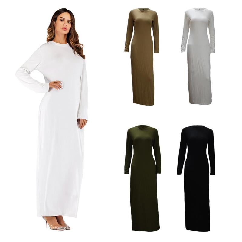 Ramadan Dubai Muslim Women Long Sleeve Maxi Dress Abaya Plain Prayer Kaftan Bodycon Slim Islamic Jilbab Robe Ladies Clothing New
Ramadan Dubai Muslim Women Long Sleeve Maxi Dress Abaya Plain Prayer Kaftan Bodycon Slim Islamic Jilbab Robe Ladies Clothing New