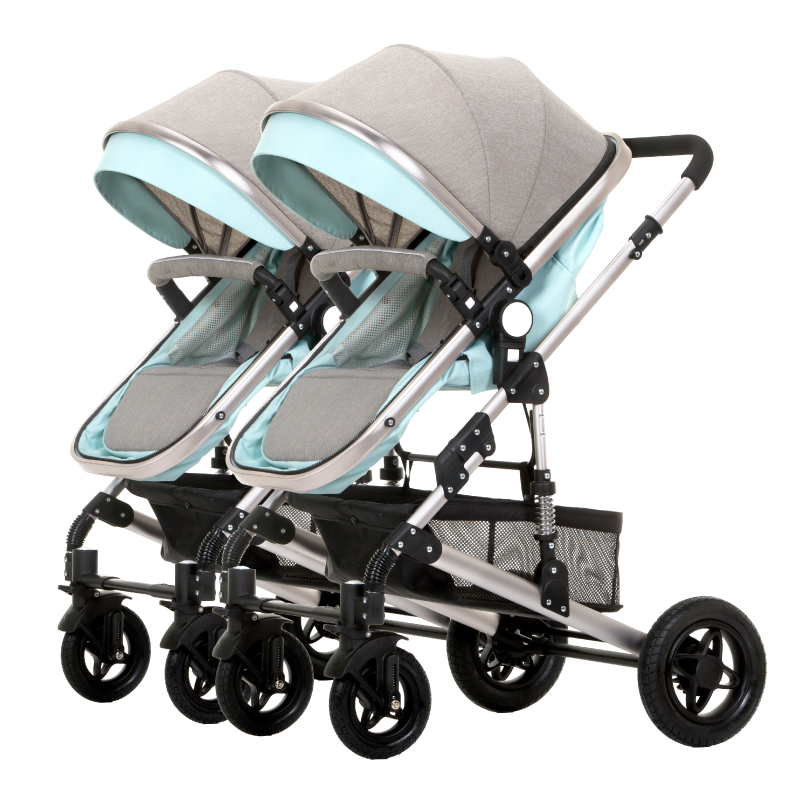 Twin Baby Strollers Light fold two Baby Pram Can Sit and Fold Newborn High Landscape Detachable Double kids car free gifts
Twin Baby Strollers Light fold two Baby Pram Can Sit and Fold Newborn High Landscape Detachable Double kids car free gifts