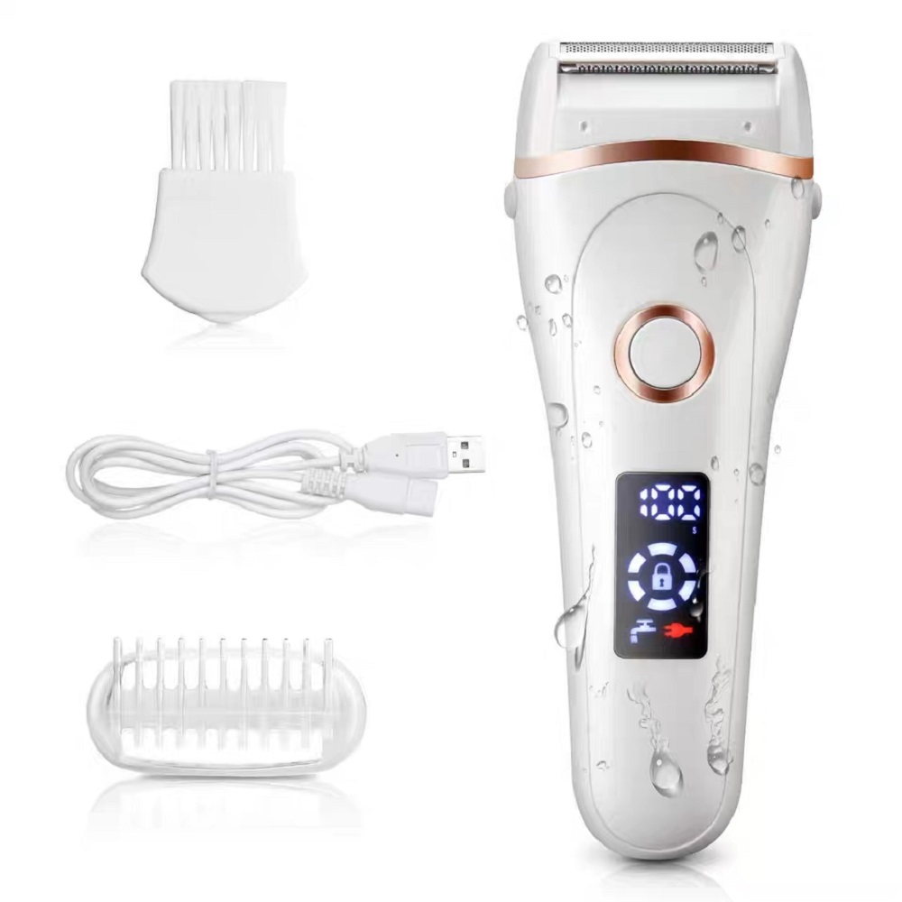 Electric Razor Painless Lady Shaver For Women Bikini Trimmer For Whole Body Waterproof USB Charging LCD Display Wet & Dry Using123
Electric Razor Painless Lady Shaver For Women Bikini Trimmer For Whole Body Waterproof USB Charging LCD Display Wet & Dry Using123