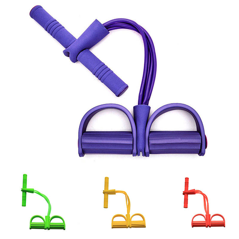 Resistance Band Multifunction Training 4 Tube Leg Exerciser Elastic Pull Rope Bands Yoga Fitness Foot Pedal Bodybuilding Sit-up
Resistance Band Multifunction Training 4 Tube Leg Exerciser Elastic Pull Rope Bands Yoga Fitness Foot Pedal Bodybuilding Sit-up