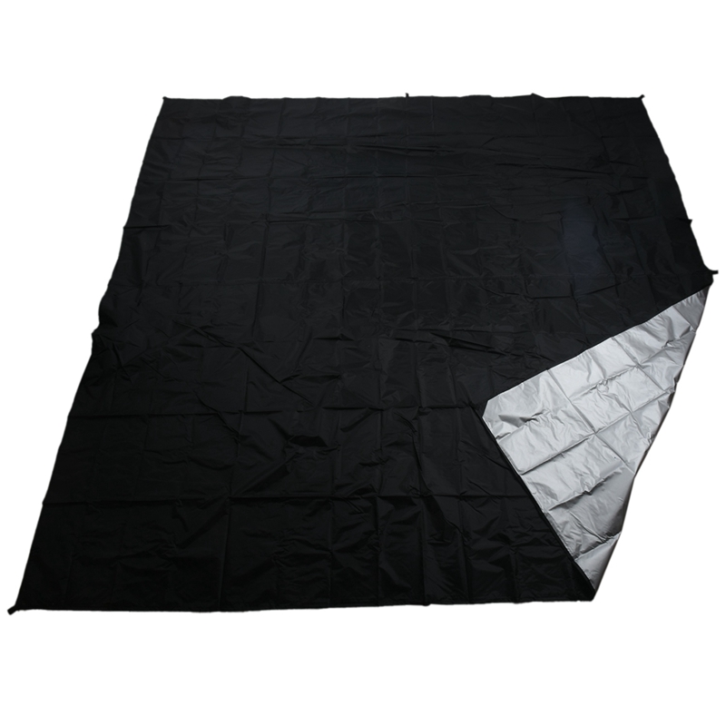 Ultralight Tarp Outdoor Camping Survival Sun Shelter Shade Awning Silver Coating Pergola Waterproof Beach Tent Black
Ultralight Tarp Outdoor Camping Survival Sun Shelter Shade Awning Silver Coating Pergola Waterproof Beach Tent Black