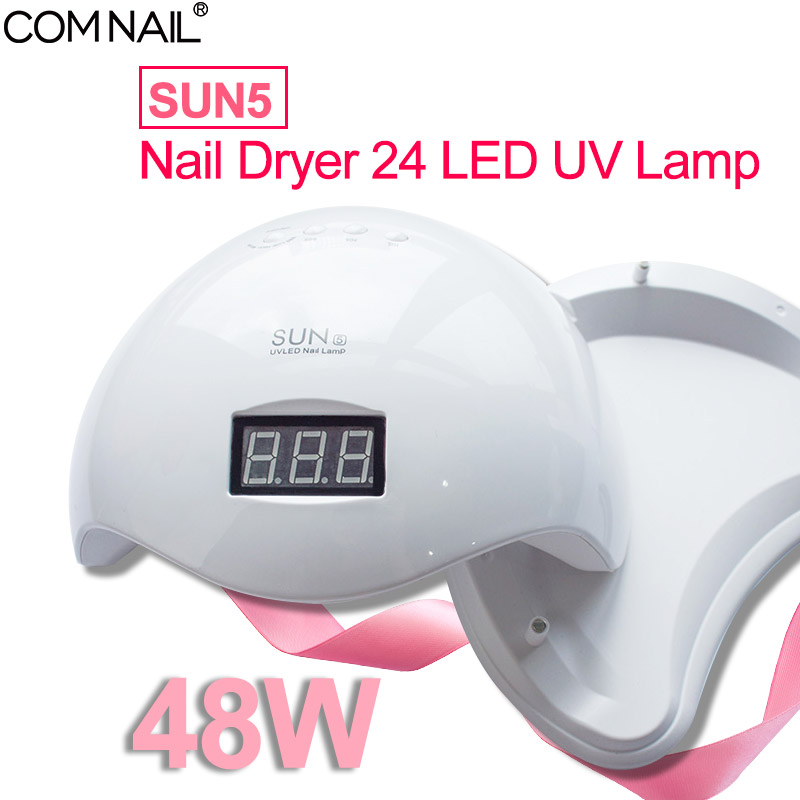 Comnail UV LED Nail Lamp SUN5 48W Fast Dryer Suit for All Gel Nail Manicure Light UV Curing Light Manicure Art Lamp, White nail dryer
Comnail UV LED Nail Lamp SUN5 48W Fast Dryer Suit for All Gel Nail Manicure Light UV Curing Light Manicure Art Lamp, White nail dryer