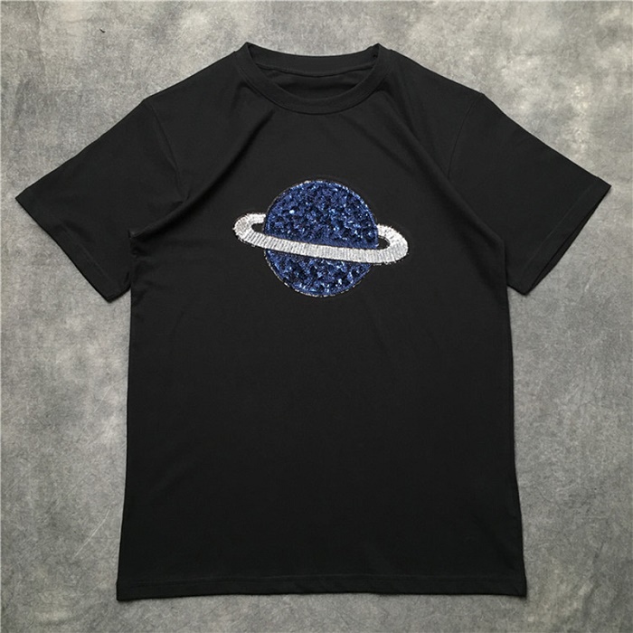 Men fashion casual round neck print T shirt couple round neck cotton short sleeved T shirt size S-XXL, White
Men fashion casual round neck print T shirt couple round neck cotton short sleeved T shirt size S-XXL, White