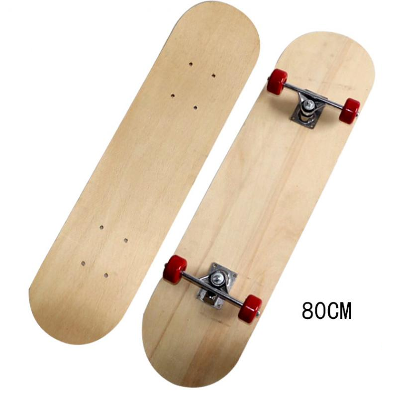 Chinese Maple Skatebooards Diy Skate Booard Decoration Boards Light Wooden Double Rocker 43-80cm Children Kids Adult Skateboard, 43cm 
Chinese Maple Skatebooards Diy Skate Booard Decoration Boards Light Wooden Double Rocker 43-80cm Children Kids Adult Skateboard, 43cm