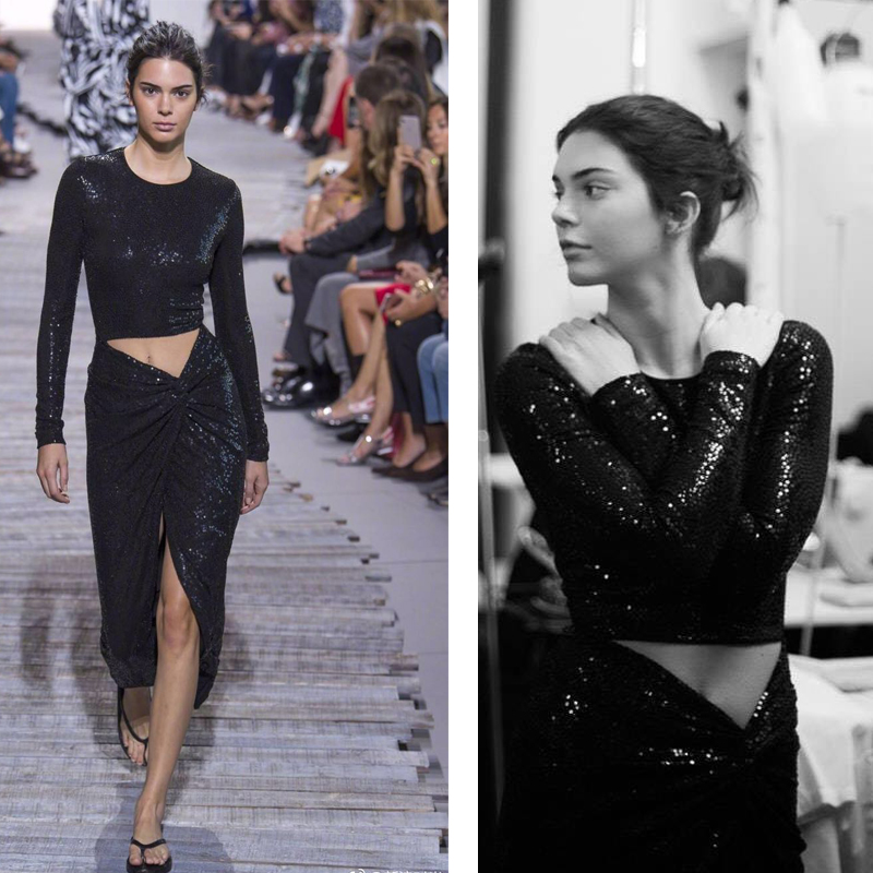 Customized Fashion Sexy Black Sequined Womens Skirts blusa feminina for Party Sequins Sparkly Long Sleeves Party Skirts
Customized Fashion Sexy Black Sequined Womens Skirts blusa feminina for Party Sequins Sparkly Long Sleeves Party Skirts
