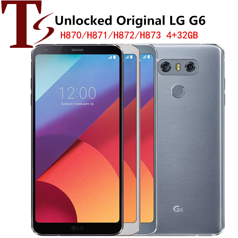 Unlocked LG G6 phones H870 H871 H872 H873 Quad Core 5.7 Inches 4GB RAM 64GB ROM Dual Rear Camera 13.0MP LTE 4G Mobile Phone
Unlocked LG G6 phones H870 H871 H872 H873 Quad Core 5.7 Inches 4GB RAM 64GB ROM Dual Rear Camera 13.0MP LTE 4G Mobile Phone