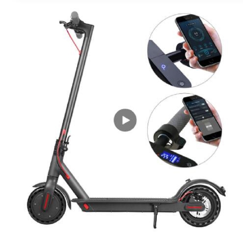 7.8 ah 35KM Range Electric Scooter Smart App Scooter Lock Waterproof IP65 LCD Color Display powerful 350W e scooter, Black
7.8 ah 35KM Range Electric Scooter Smart App Scooter Lock Waterproof IP65 LCD Color Display powerful 350W e scooter, Black