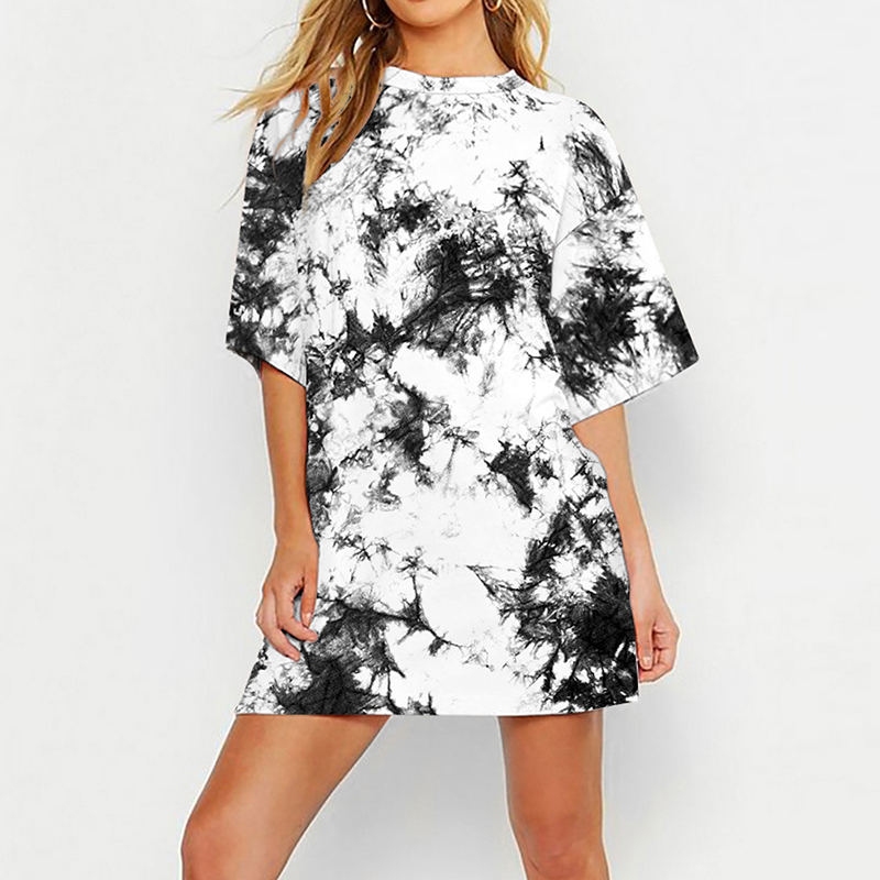 Tie Dye Print T Shirt Women Tops Tees O-neck Short Sleeve Female T-Shirt Streetwear Oversized Women's Top TShirt Casual Tshirt
Tie Dye Print T Shirt Women Tops Tees O-neck Short Sleeve Female T-Shirt Streetwear Oversized Women's Top TShirt Casual Tshirt