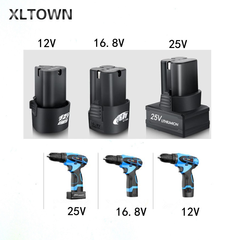 XLTOWN 12/16.8/25V lithium battery electric screwdriver rechargeable cordless electric drill dedicated large capacity battery
XLTOWN 12/16.8/25V lithium battery electric screwdriver rechargeable cordless electric drill dedicated large capacity battery