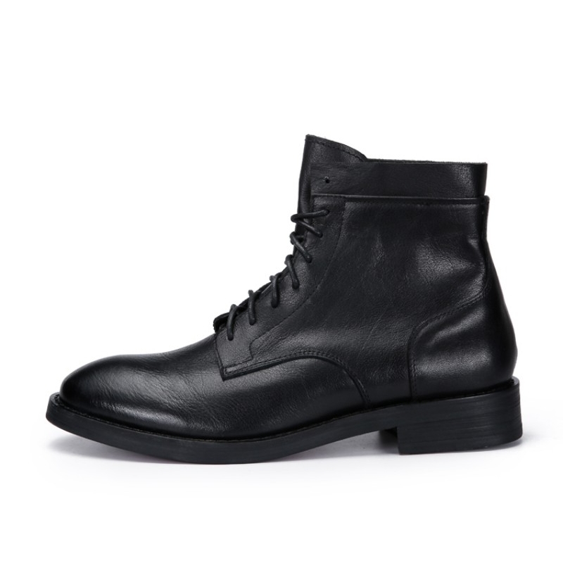 New Winter Warm Fleece Genuine Leather Boots Men Business Casual Round Toe Lace Up Boots Designer High Quality Men Shoes, Black
New Winter Warm Fleece Genuine Leather Boots Men Business Casual Round Toe Lace Up Boots Designer High Quality Men Shoes, Black