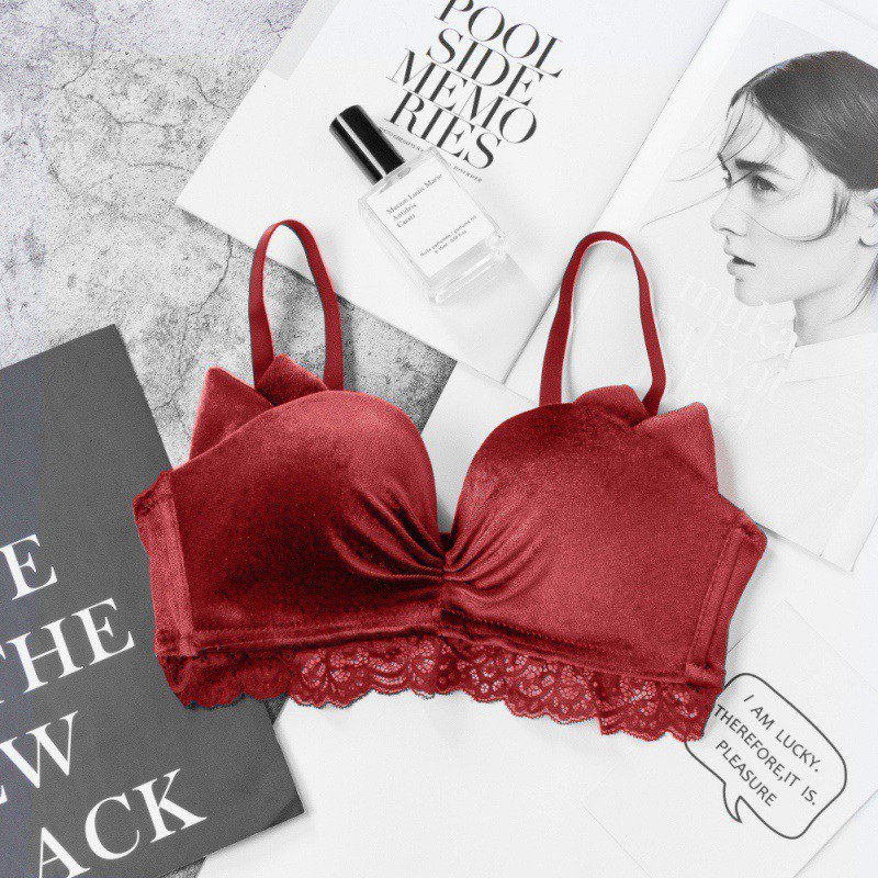 Blackday New Wholesale Cat Ear Lace Trim Bra Velvet Thick Seamless Wire Free Bralette Solid Color Adjustable Push Up Bras For Women, Green
Blackday New Wholesale Cat Ear Lace Trim Bra Velvet Thick Seamless Wire Free Bralette Solid Color Adjustable Push Up Bras For Women, Green
