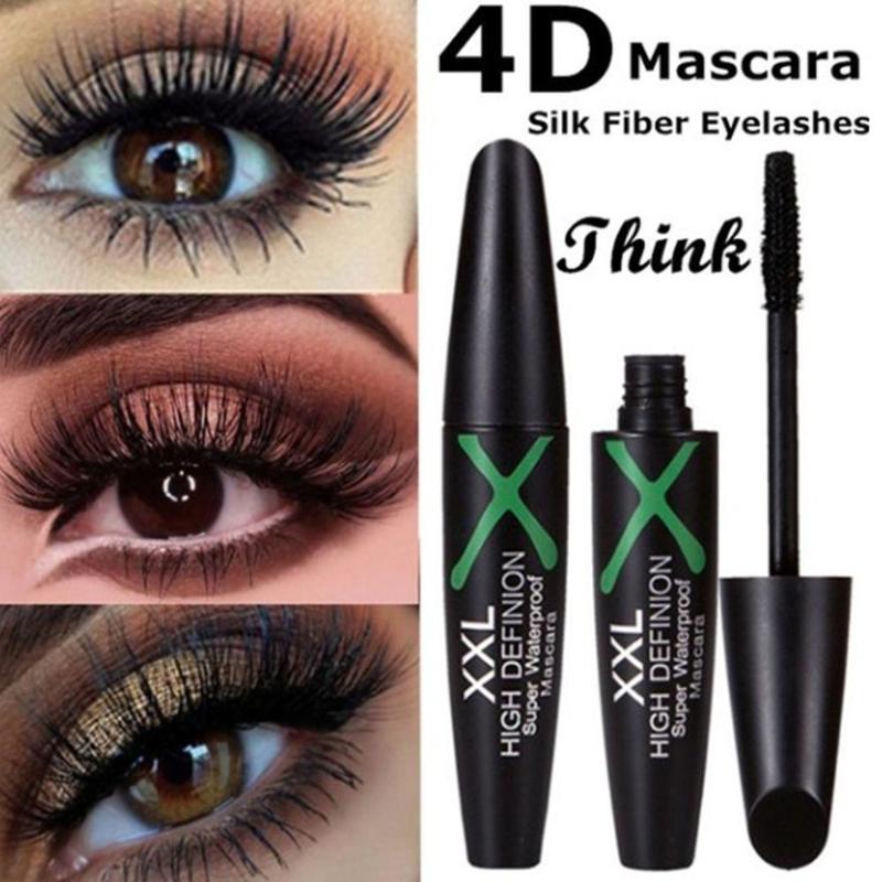 4D Silk Fiber Mascara Waterproof Long Lasting Mascara Black Eyelashes Extension Cosmetics Makeup for Women, Ymy-8221-black
4D Silk Fiber Mascara Waterproof Long Lasting Mascara Black Eyelashes Extension Cosmetics Makeup for Women, Ymy-8221-black