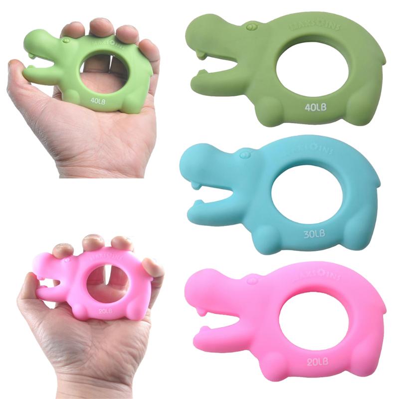 Portable Silicone Hand Gripper Strength Muscle Training Exerciser - 40LB, 30LB, 20LB
Portable Silicone Hand Gripper Strength Muscle Training Exerciser - 40LB, 30LB, 20LB