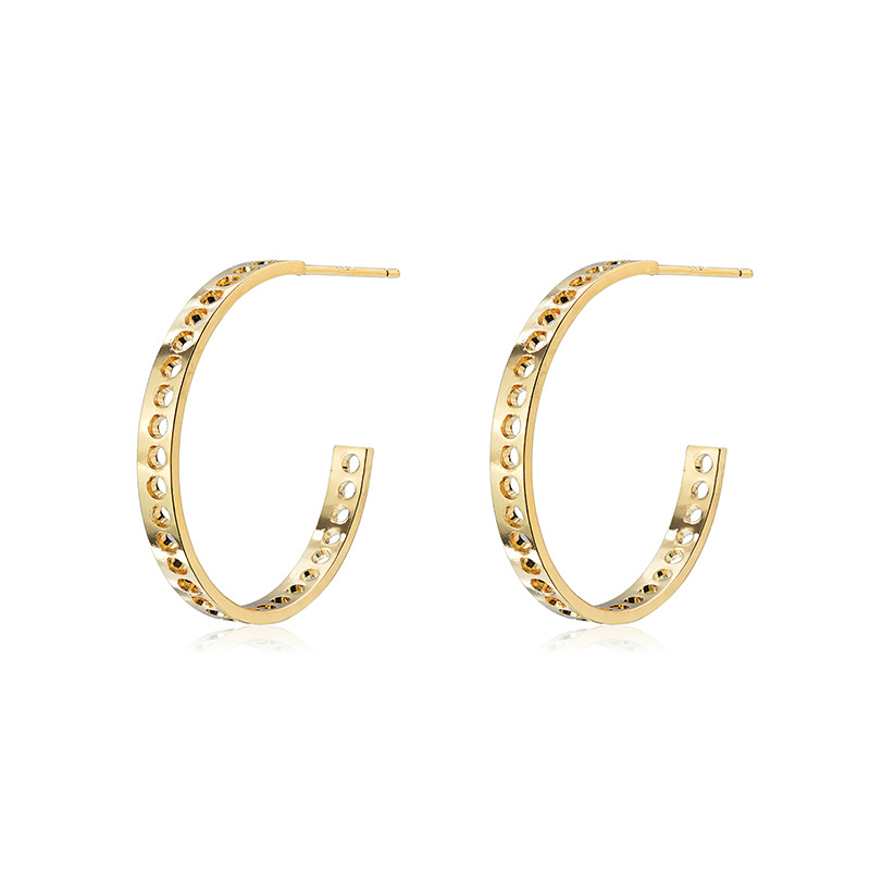 20PCS Circle 30MM 24K Gold Color Brass Round Circle Earrings Loop Stud Earrings High Quality Jewelry Findings Accessories
20PCS Circle 30MM 24K Gold Color Brass Round Circle Earrings Loop Stud Earrings High Quality Jewelry Findings Accessories