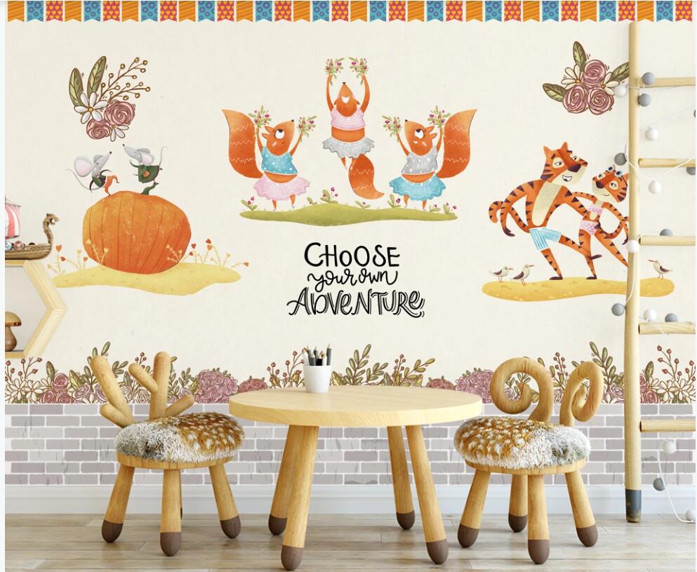 3d wallpaper custom photo mural Fresh and sweet hand-painted animal children's room Home decor 3d wall murals wallpaper for walls 3 d, Non-woven
3d wallpaper custom photo mural Fresh and sweet hand-painted animal children's room Home decor 3d wall murals wallpaper for walls 3 d, Non-woven