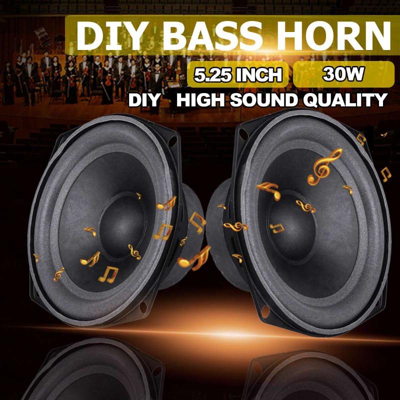5.25 inch 30W 6 ohm Magnetic Speakers Super Bass Subwoofer Neodymium Car Speaker Horn DIY Bass Horn Loudspeaekr
5.25 inch 30W 6 ohm Magnetic Speakers Super Bass Subwoofer Neodymium Car Speaker Horn DIY Bass Horn Loudspeaekr