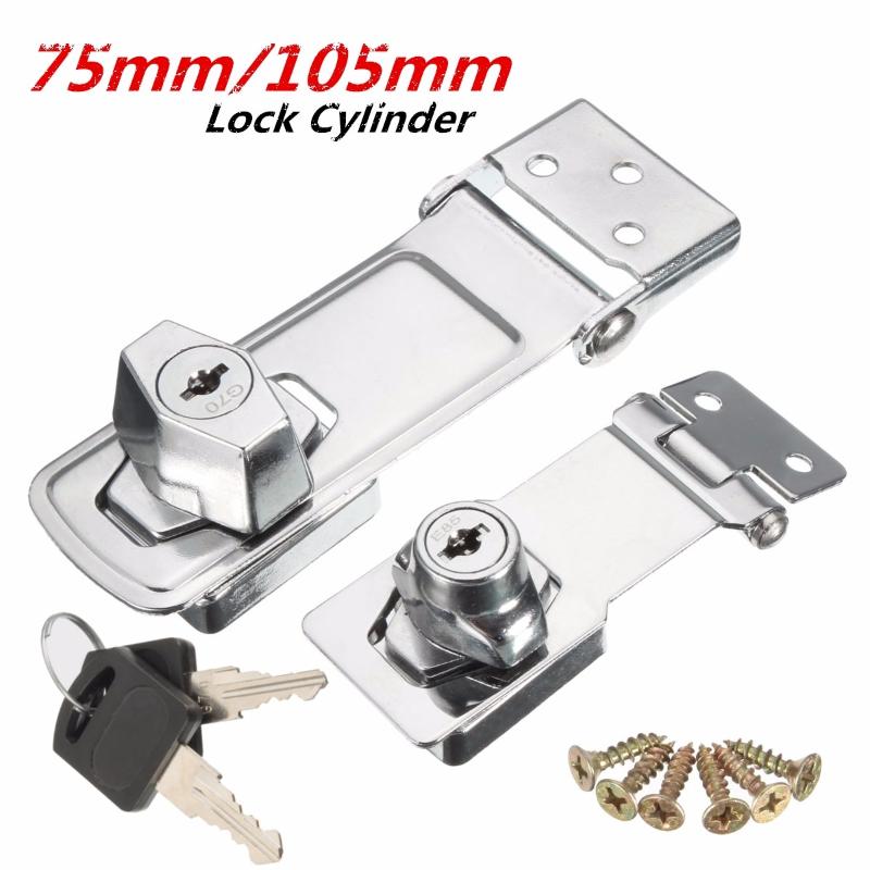 75mm/105mm Door Truck Cylinder Padlock Stainless Steel Plating Self Locking Security Hasp Staple with 2 Keys
75mm/105mm Door Truck Cylinder Padlock Stainless Steel Plating Self Locking Security Hasp Staple with 2 Keys