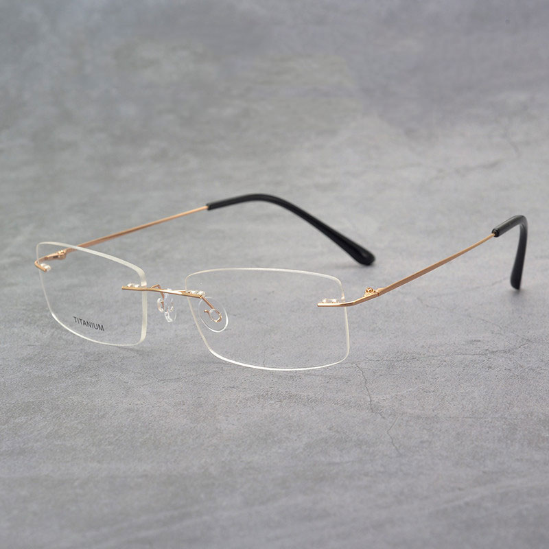 Men Business Style Pure Titanium Glasses Frame Rimless Eye Glasses Myopia Spectacles Rectangular Eyewear Hot Selling
Men Business Style Pure Titanium Glasses Frame Rimless Eye Glasses Myopia Spectacles Rectangular Eyewear Hot Selling