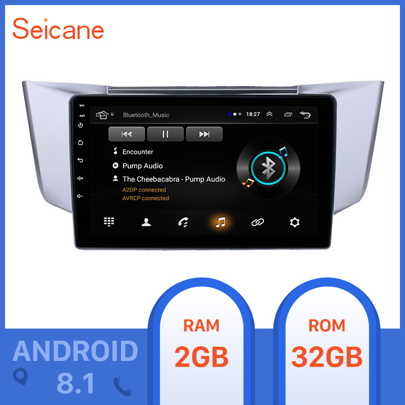 Seicane Android 8.1 2din GPS 10.1 inch for 2003-2010 RX300 RX330 Car radio Head Unit Player Support TPMS DAB+ Mirror link car dvd
Seicane Android 8.1 2din GPS 10.1 inch for 2003-2010 RX300 RX330 Car radio Head Unit Player Support TPMS DAB+ Mirror link car dvd