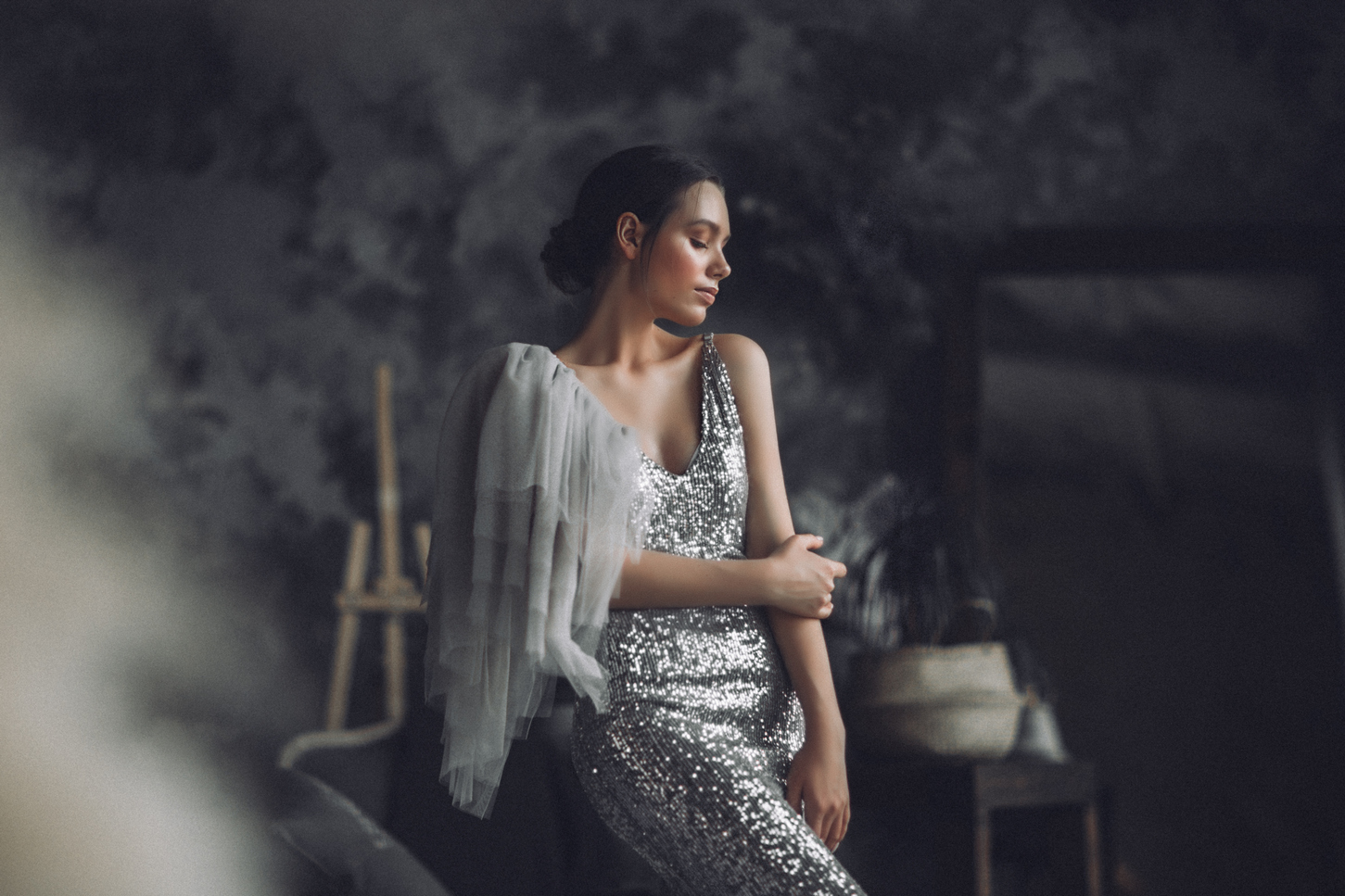 Maternity Dresses For Photo Shoot Pregnant Women Photography Props Custom Made Weddiing Party Sleepwear Sequins Women's Luxury Gowns