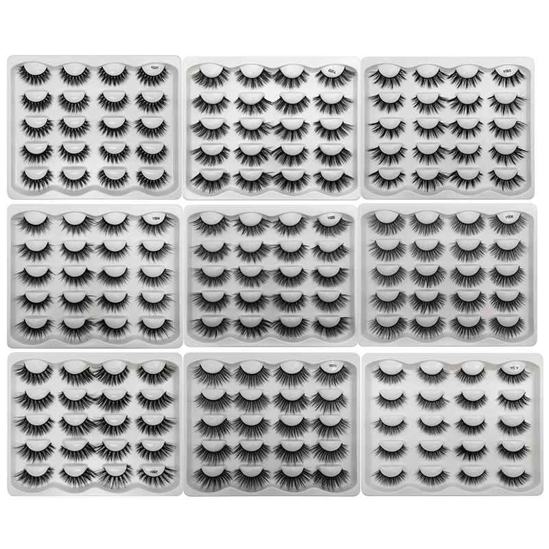 10 pairs 3d mink eyelashes natural long false eyelashes dramatic makeup lashes thick volume long
10 pairs 3d mink eyelashes natural long false eyelashes dramatic makeup lashes thick volume long