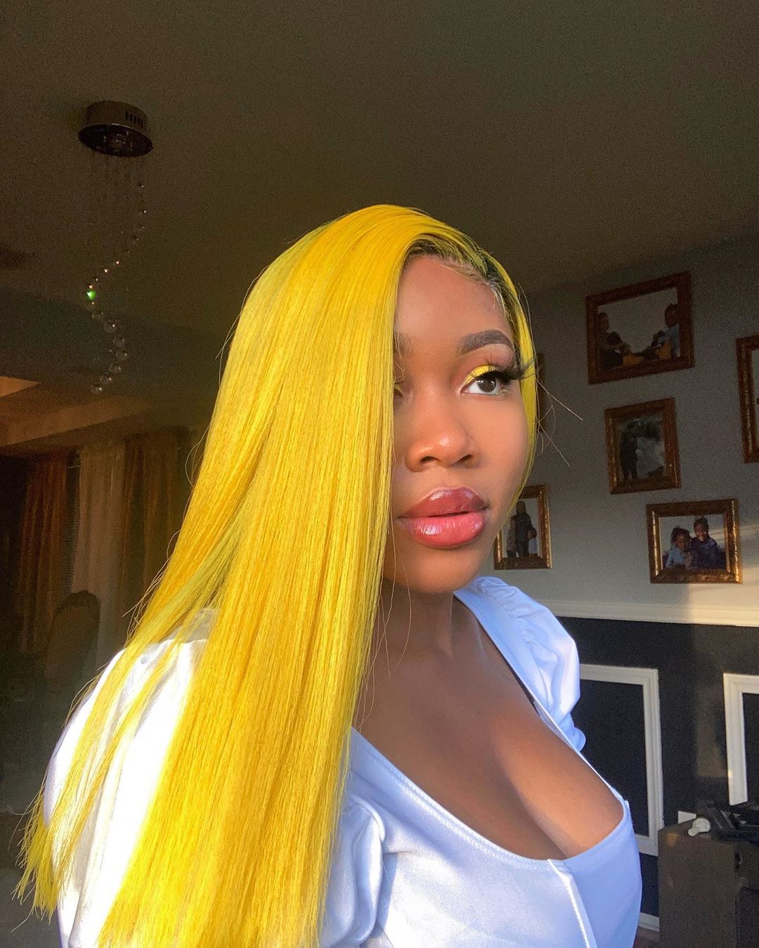 ishow 134 lace frontal wig human hair lace front wigs straight yellow green remy human hair wigs pink red blue purple ombre wigs